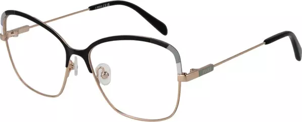 Black Metal Glasses (Frames)