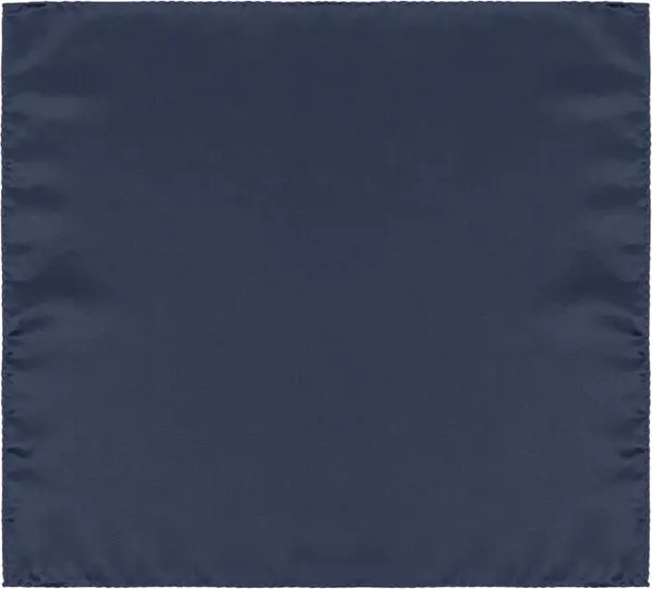 Blue Silk Pocket Square