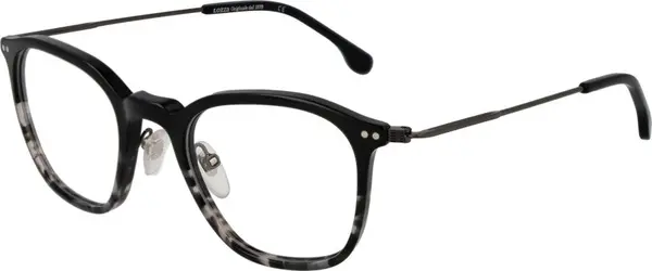 Black Metal Glasses (Frames)