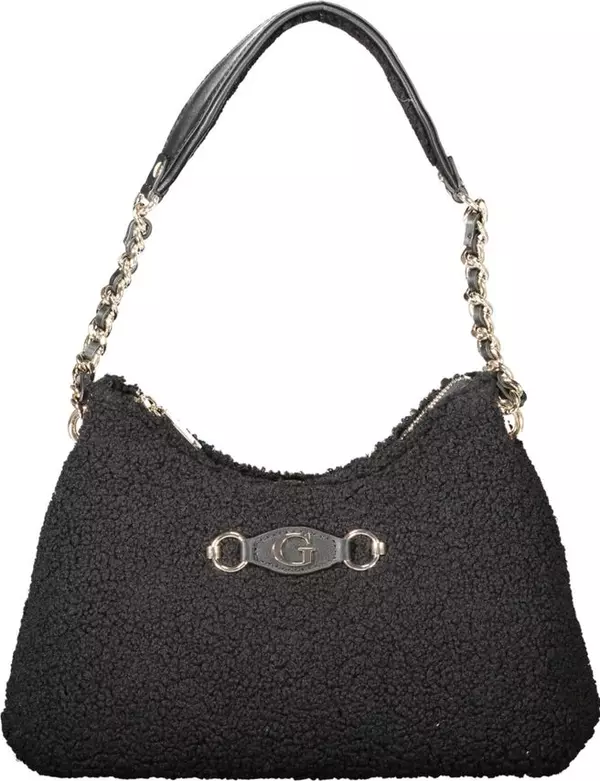 Nero Polyester Women Handbag