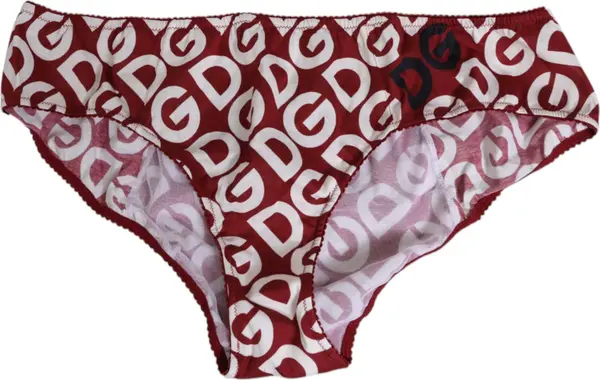 Bordeaux DG Logo Slip Bottom Brief Underwear