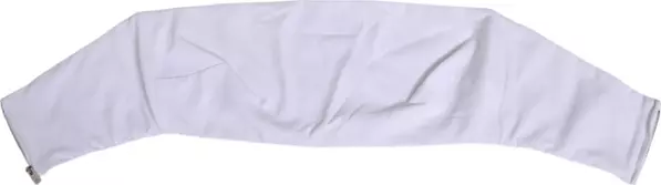 White Nylon Strapless Corset Top Underwear