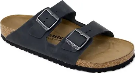 Black Synthetic Slippers