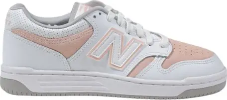 Pink Leather Sneakers