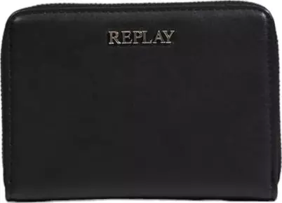 Black Polyester Wallet