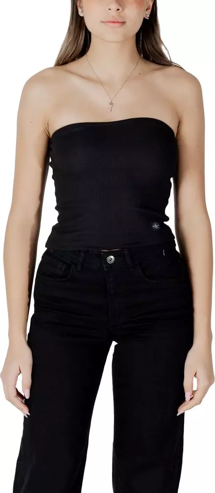 Black Recycled Cotton Top
