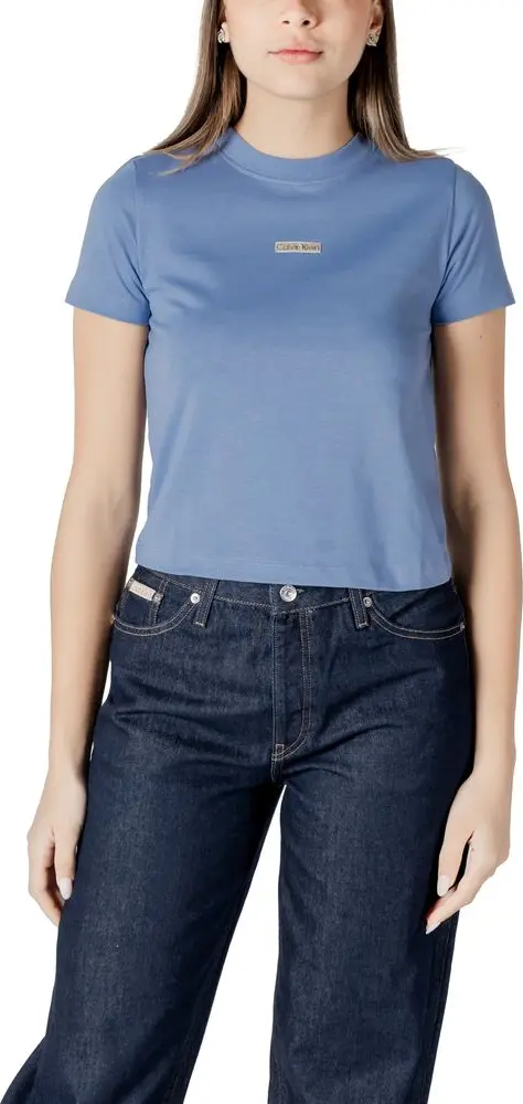 Blue Recycled Cotton Sportswear