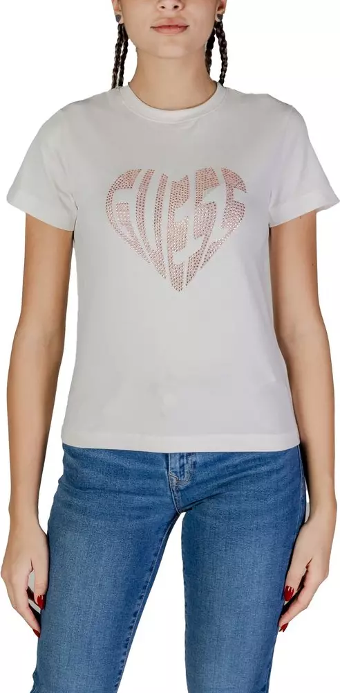 Cream Cotton T-Shirt