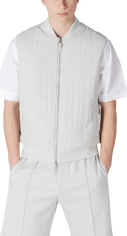 Gray Cotton Bomber