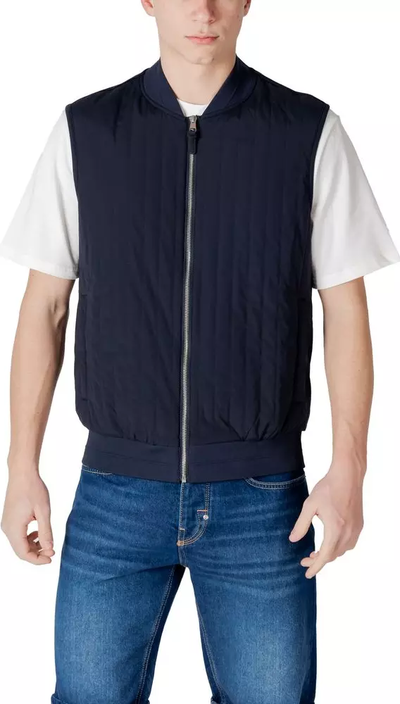 Blue Cotton Bomber