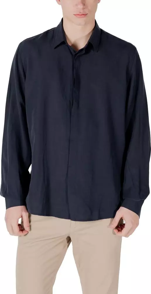 Blue Lyocell Shirt