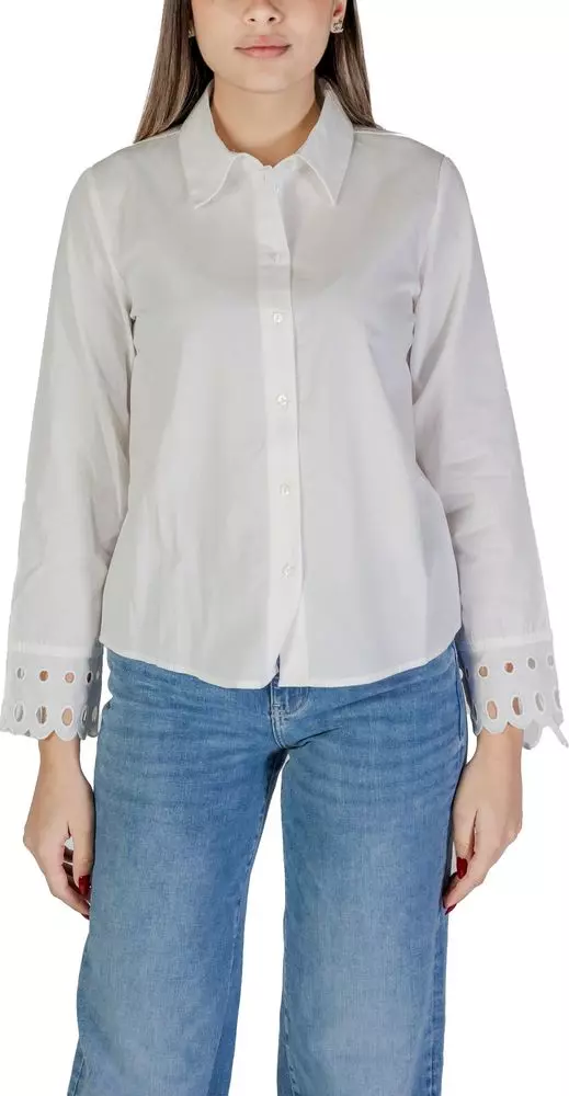 White Cotton Blouse