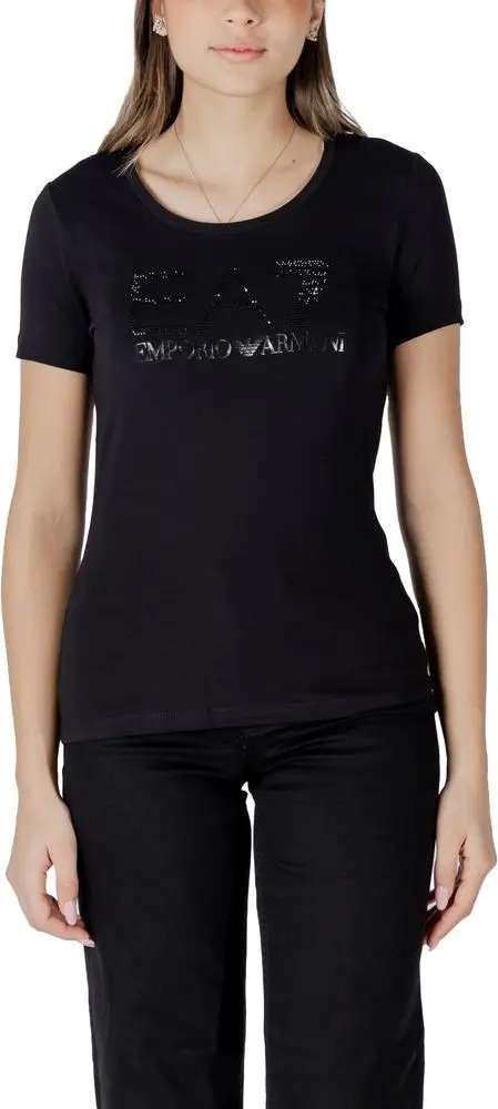 Black Cotton T-Shirt