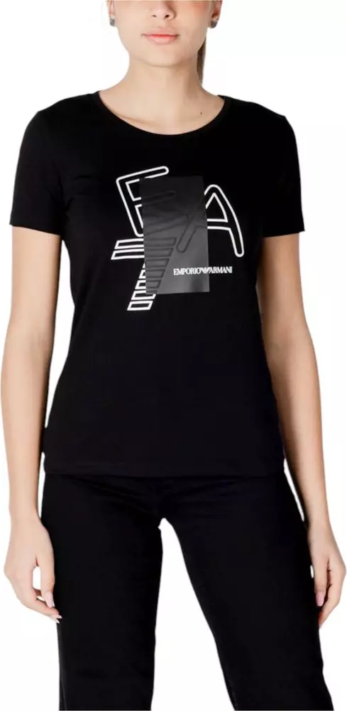 Black Cotton T-Shirt