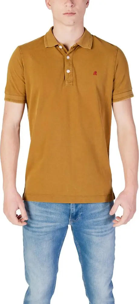 Bronze Cotton Polo Shirt