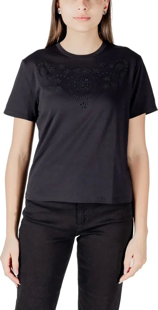 Black Cotton T-Shirt