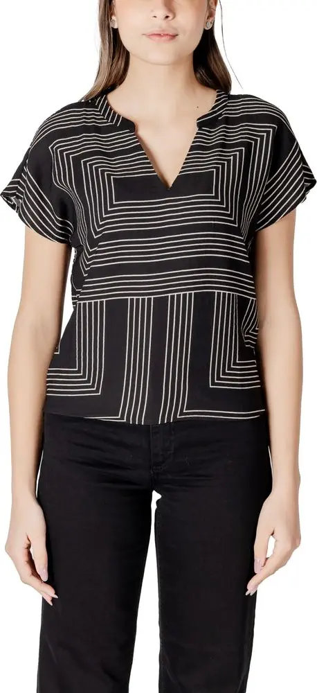 Black Viscose Sportswear