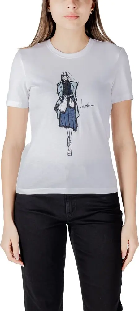White Organic Cotton Long Sleeve T-Shirt