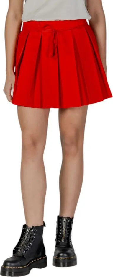 Multicolor Recycled Polyester Mini Skirt