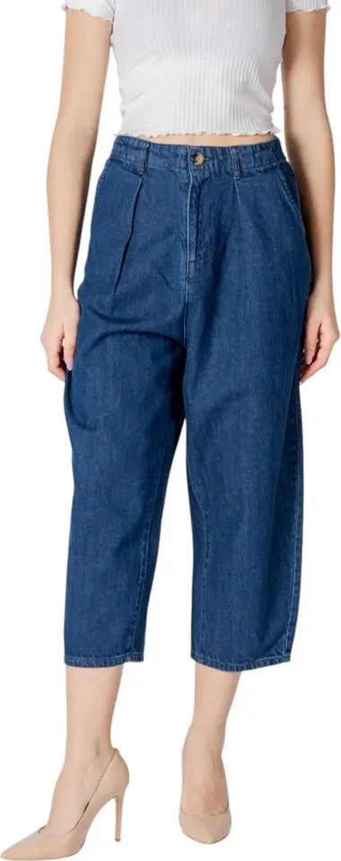 Blue Cotton Jeans Denim