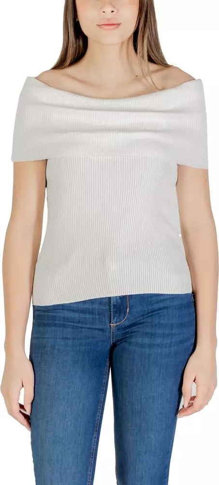 White Polyester T-Shirt