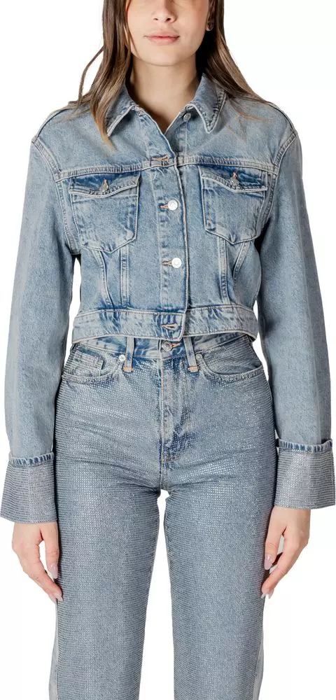 Light Blue Organic Cotton Denim Jacket