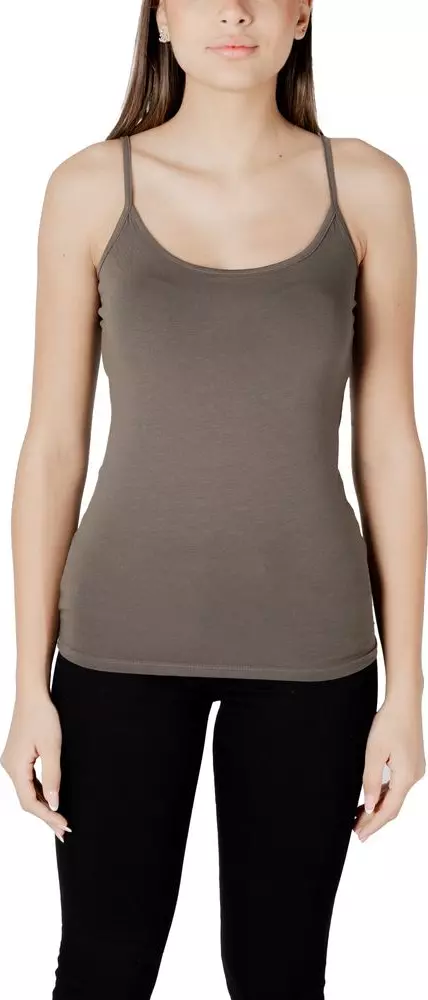 Green Cotton Tank Tops