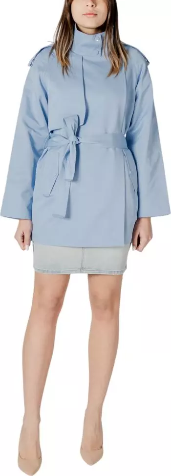Blue Cotton Parka