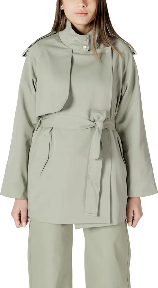 Bicolor Cotton Parka
