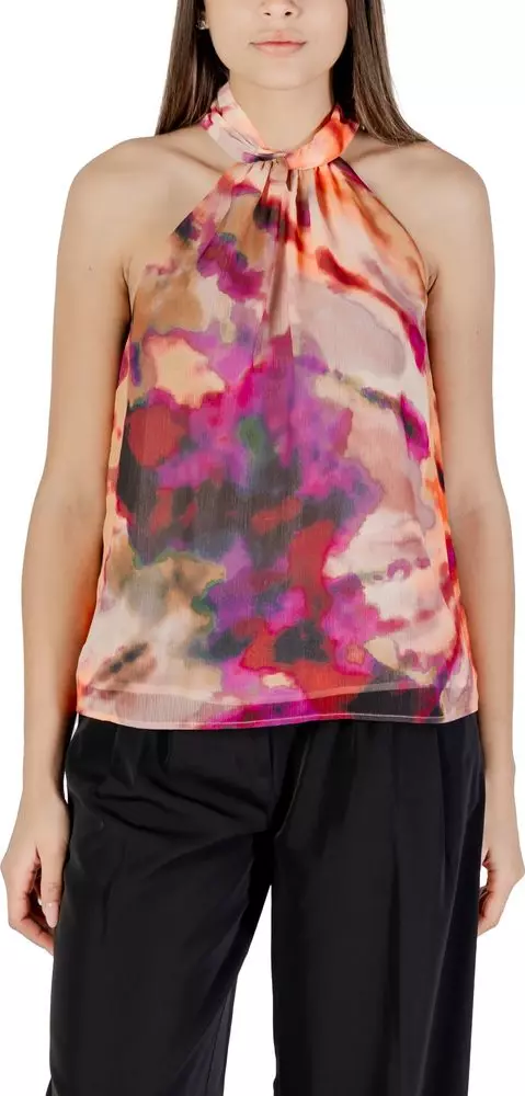 Pink Recycled Polyester Blouse