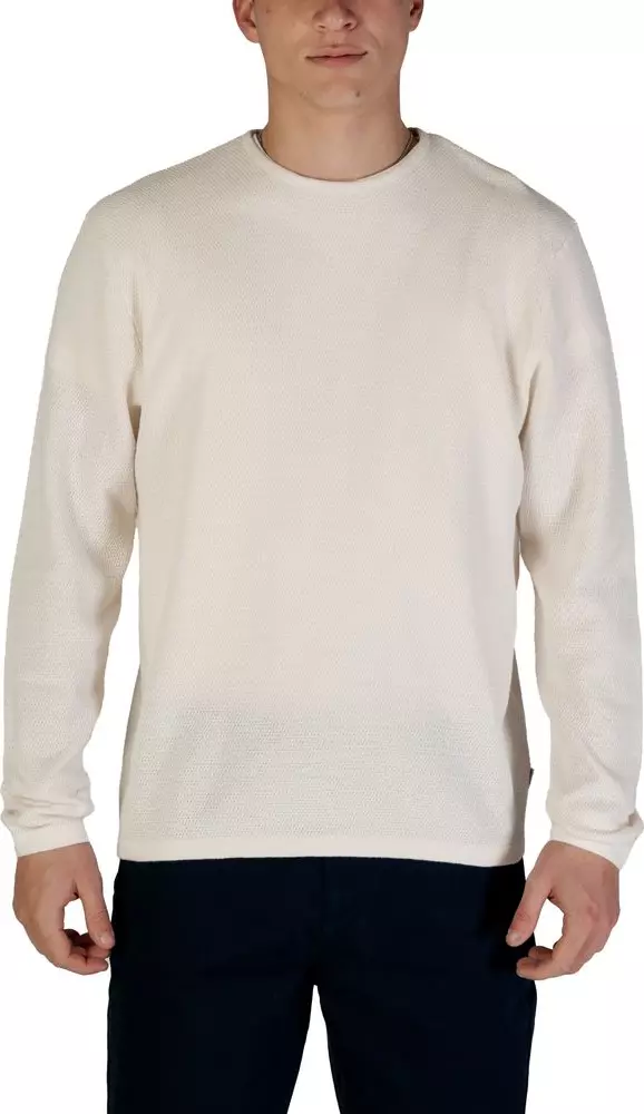 White Cotton Sweatshirt