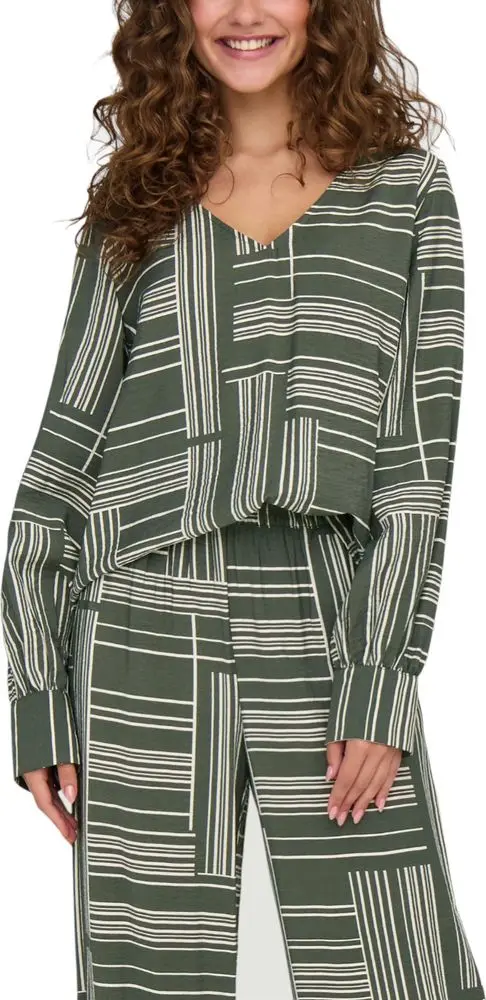 Green Viscose Blouse