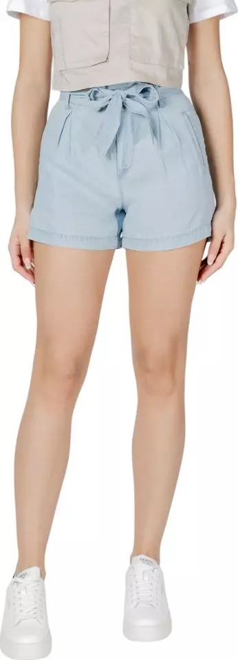 Light Blue Lyocell Shorts