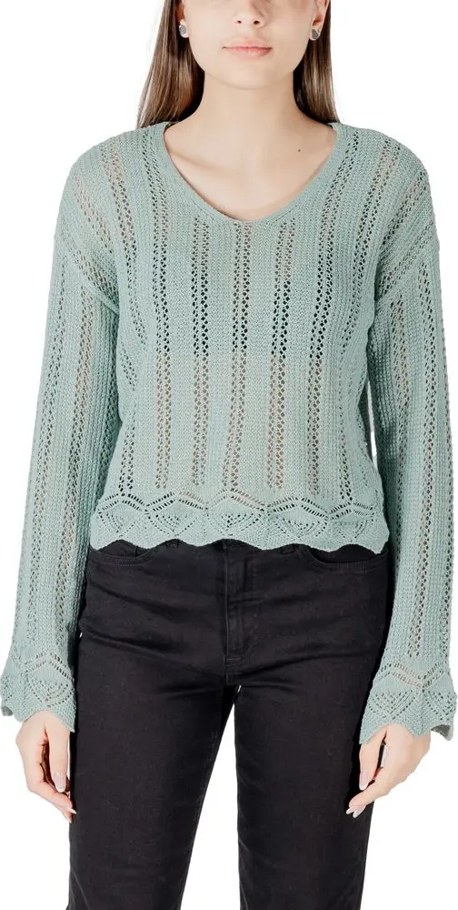 Turquoise Recycled Cotton Sweatshirt