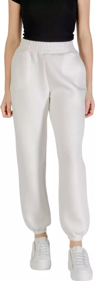 Cream Viscose Joggers (Workout Pants)