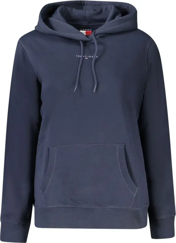 Blue Cotton Women's Hoodie