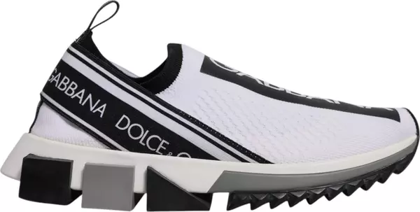 Black White Slip On Sorrento Sneakers Shoes