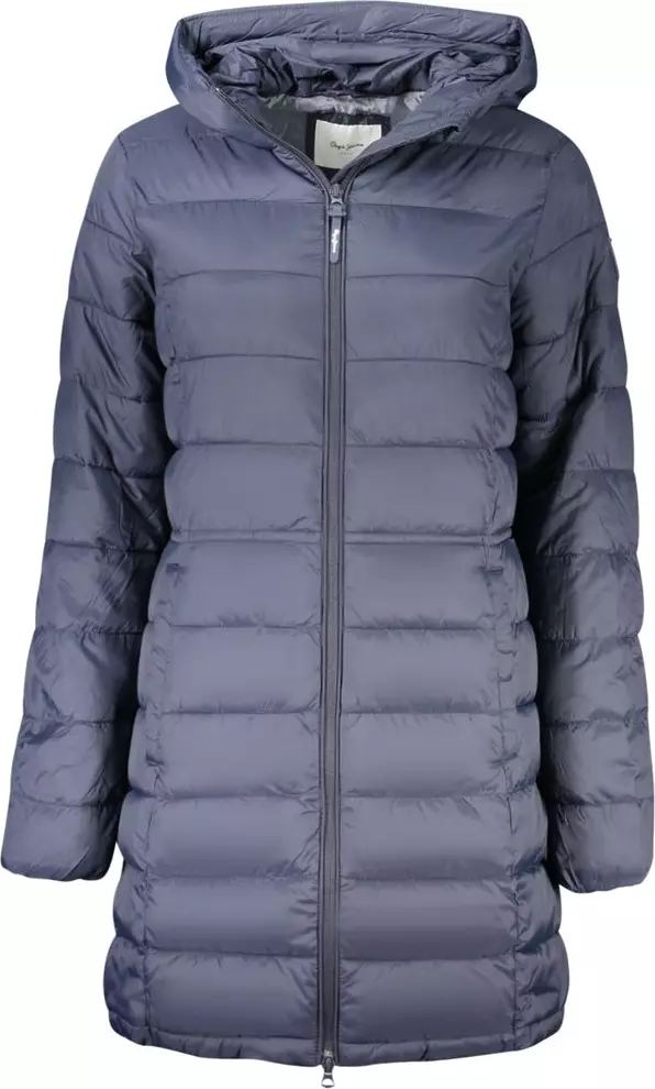 Blu Poliammide Women Jacket