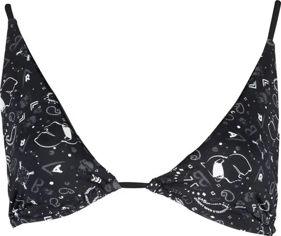 Black Polyamide Women Swimsuit