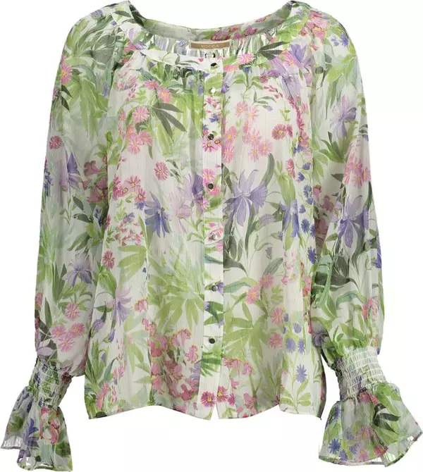 Verde Polyester Women Shirt