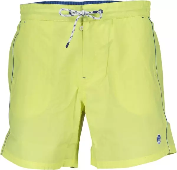 Verde Polyester Men's Swim Trunk