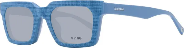 Blue Acetate & Plastic Glasses (Frames)