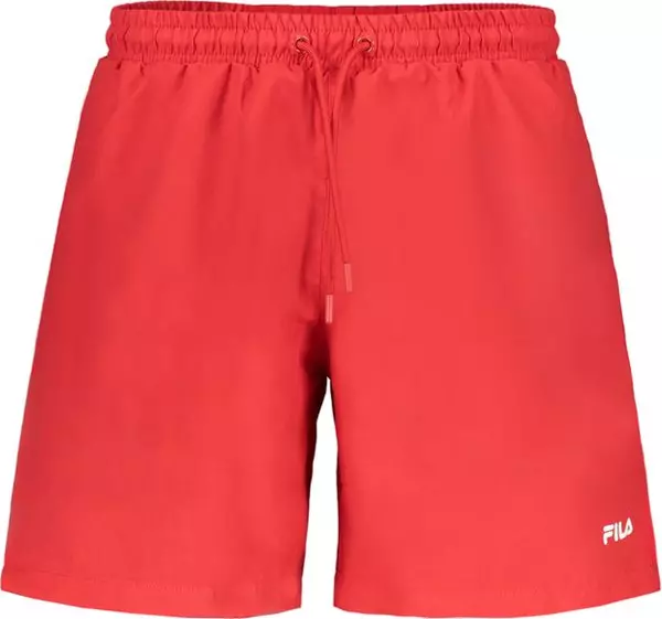 Rosso Polyester Men's Swim Boxer