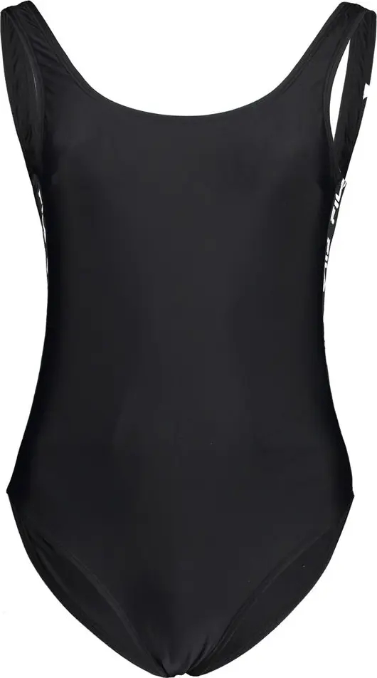 Black Poliammide Women Swimsuit