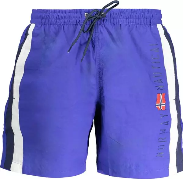 Blu Poliammide Men's Swim Trunk