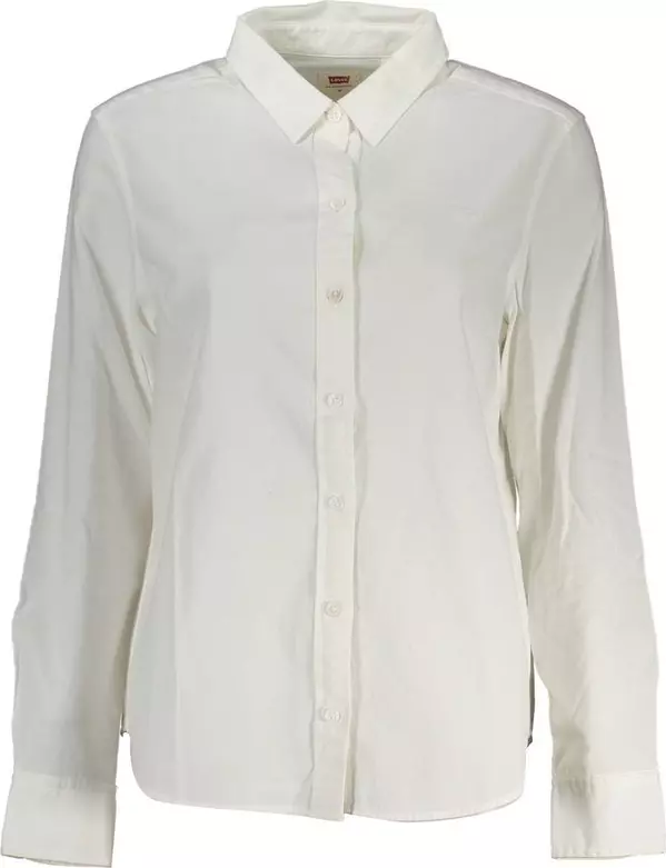 Bianco Cotton Women Shirt