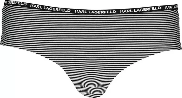 Black Polyamide Women's Swim Briefs
