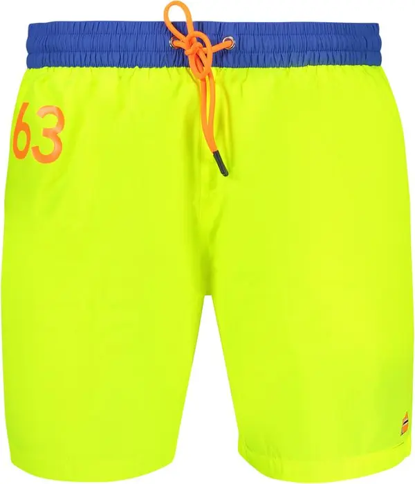 Giallo Poliammide Men's Swim Boxer