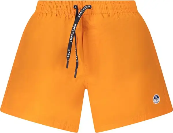 Arancione Nylon Men's Swim Boxer