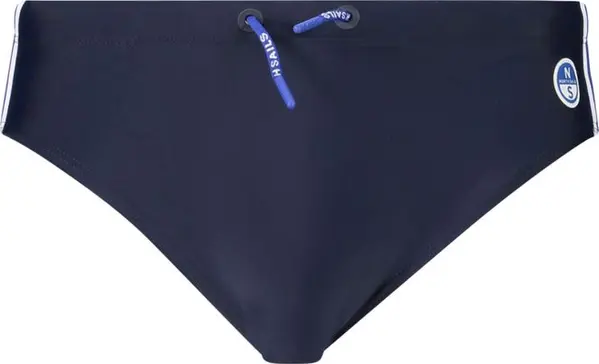 Blu Poliammide Men Swim Brief